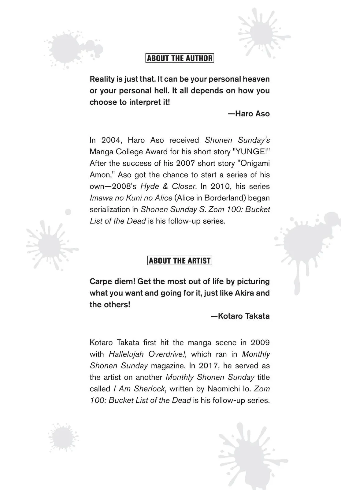 Read Zom 100 - Bucket List of the Dead (en) Manga Online