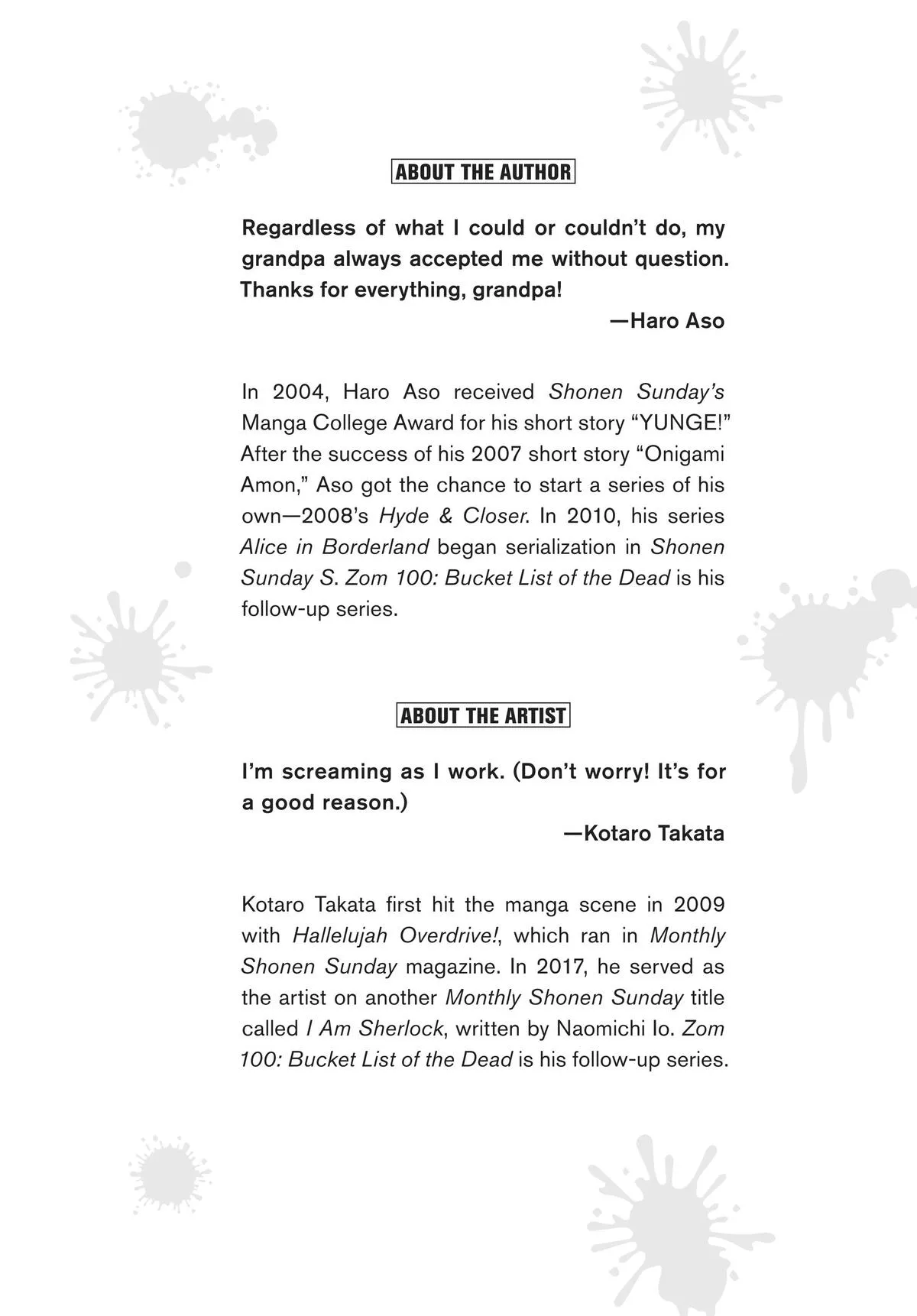 Read Zom 100 - Bucket List of the Dead (en) Manga Online
