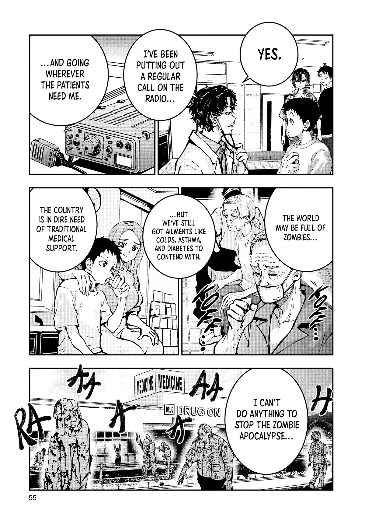 Read Zom 100 - Bucket List of the Dead (en) Manga Online