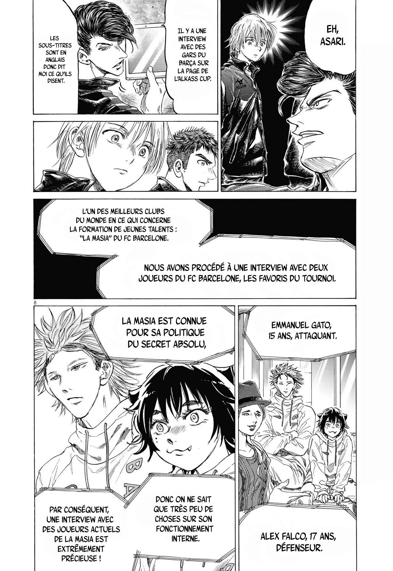 Read Ao Ashi (fr) Manga Online