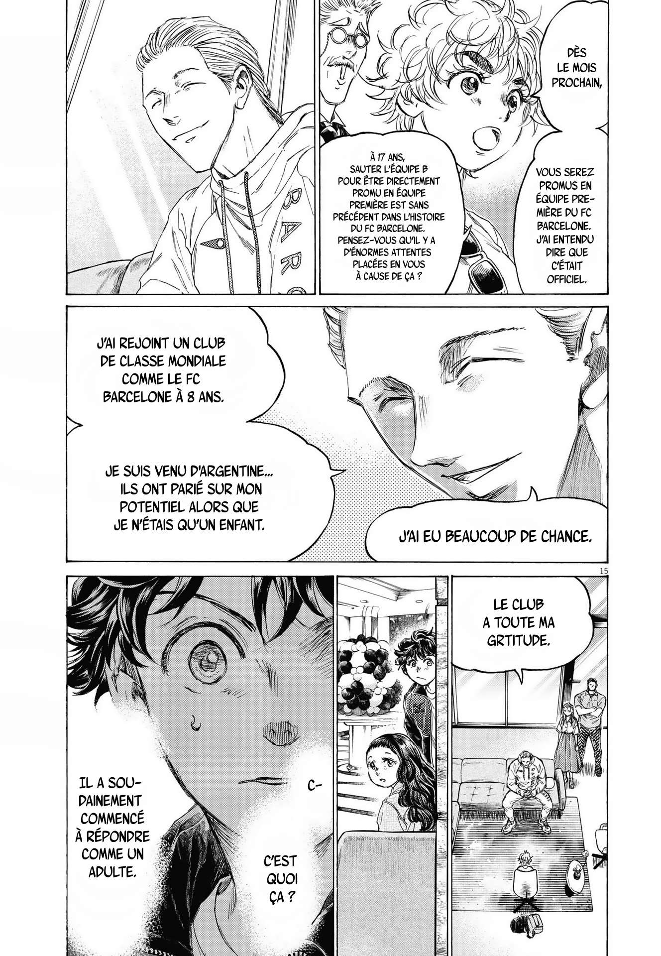 Read Ao Ashi (fr) Manga Online