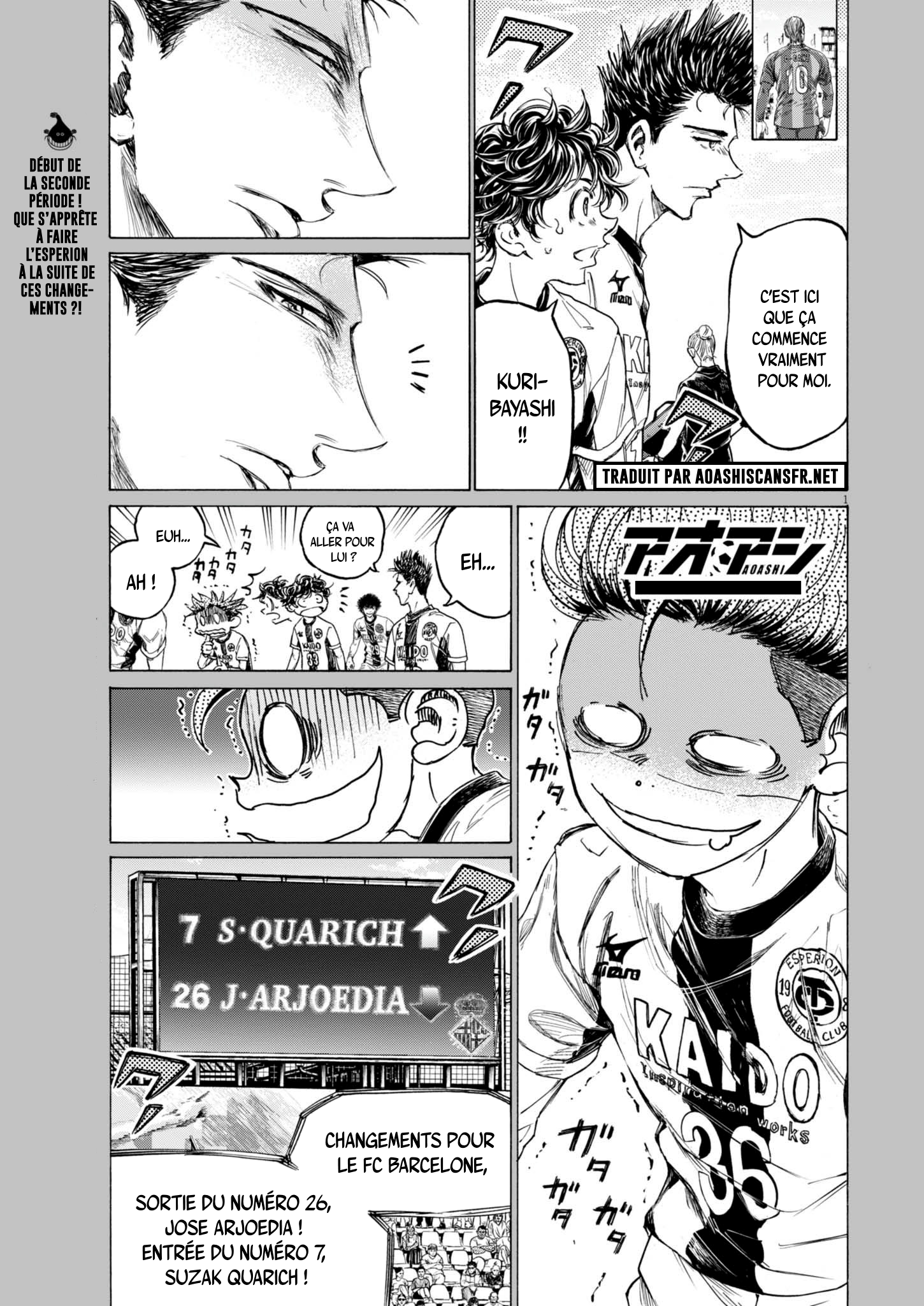 Read Ao Ashi (fr) Manga Online