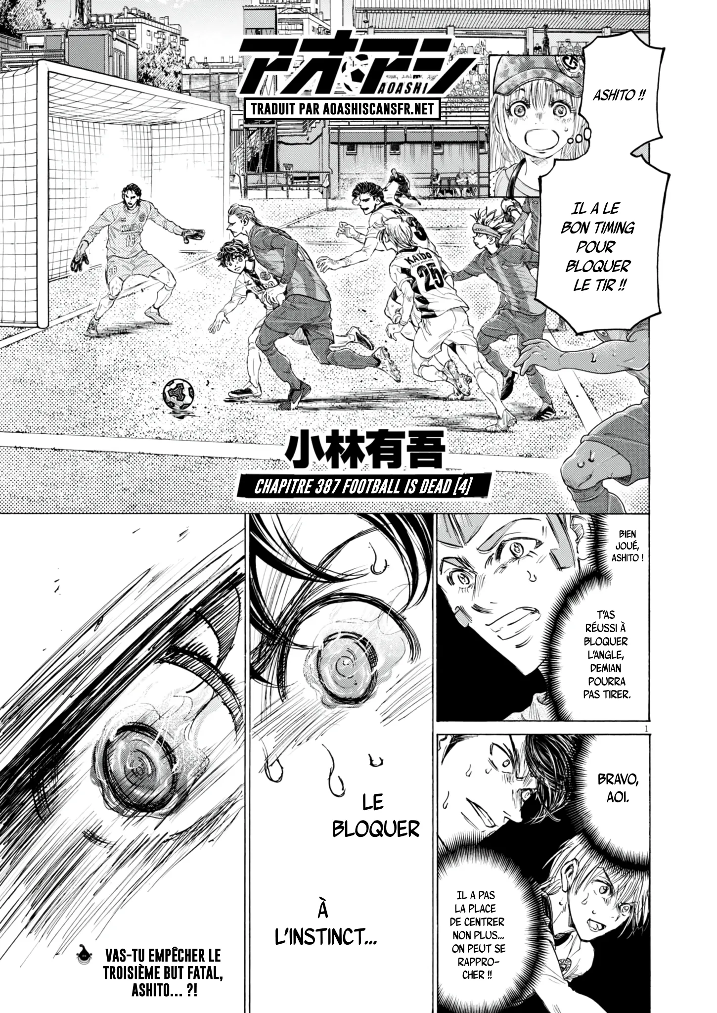 Read Ao Ashi (fr) Manga Online