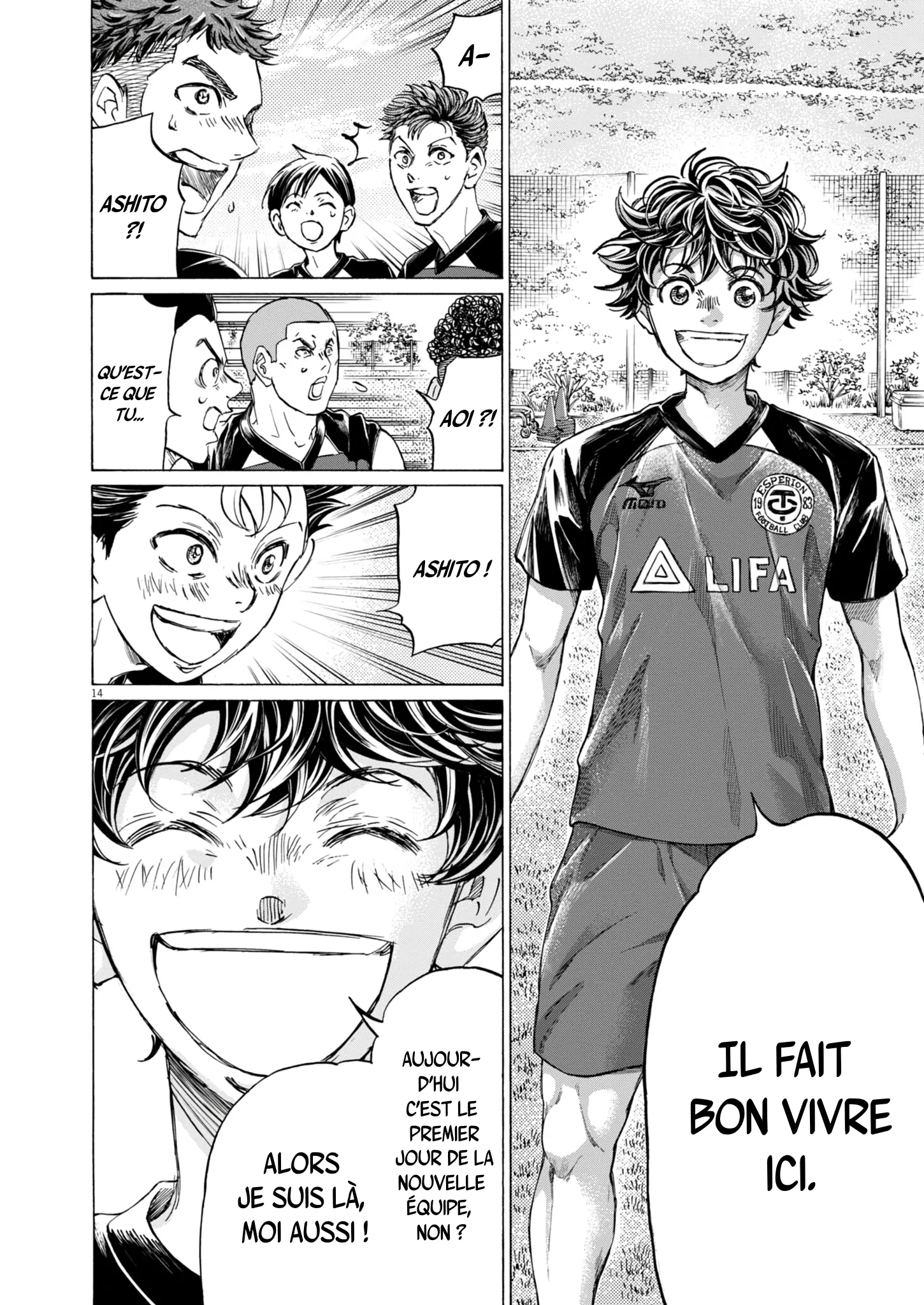 Read Ao Ashi (fr) Manga Online