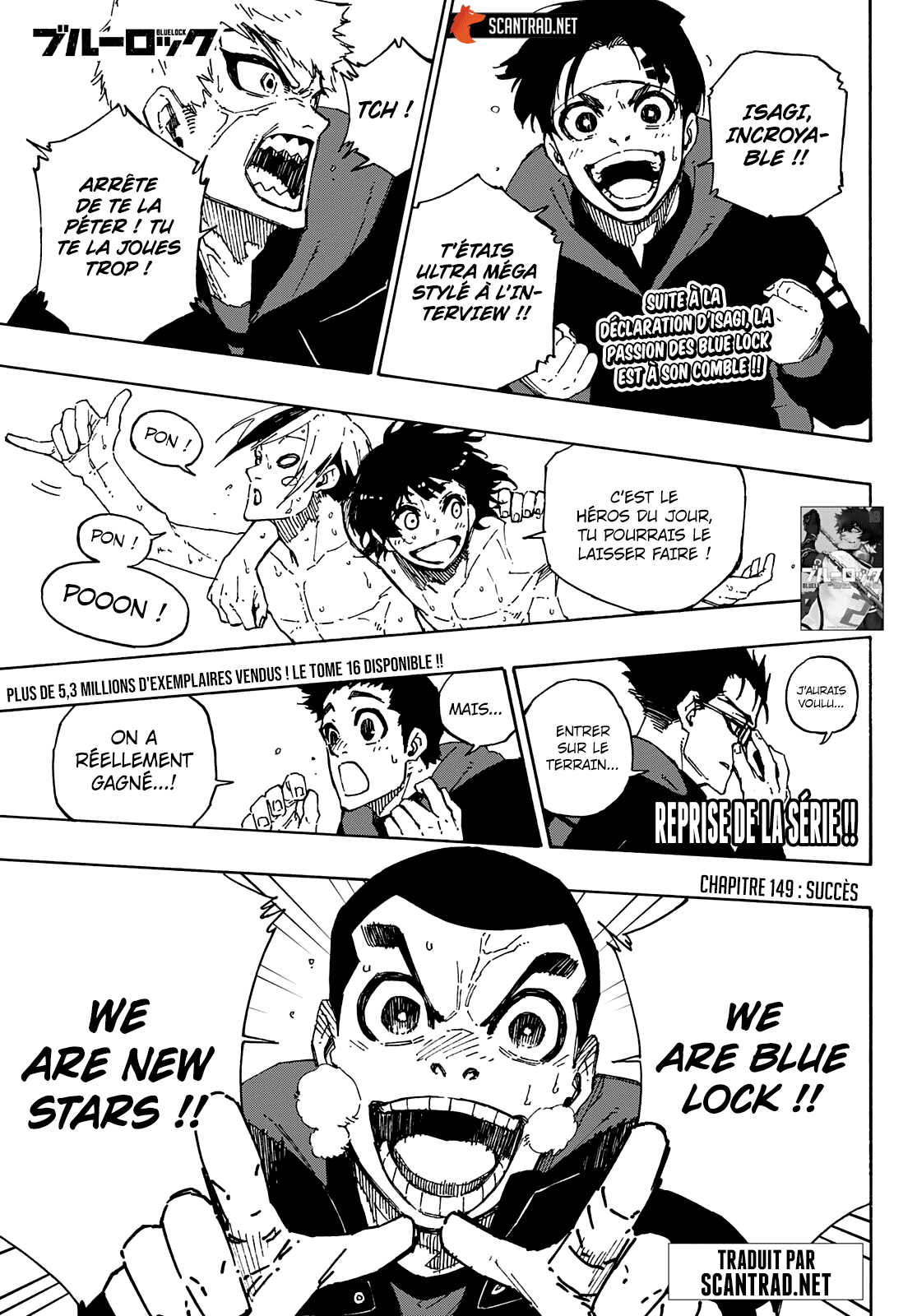 Read Blue Lock  fr Manga Online