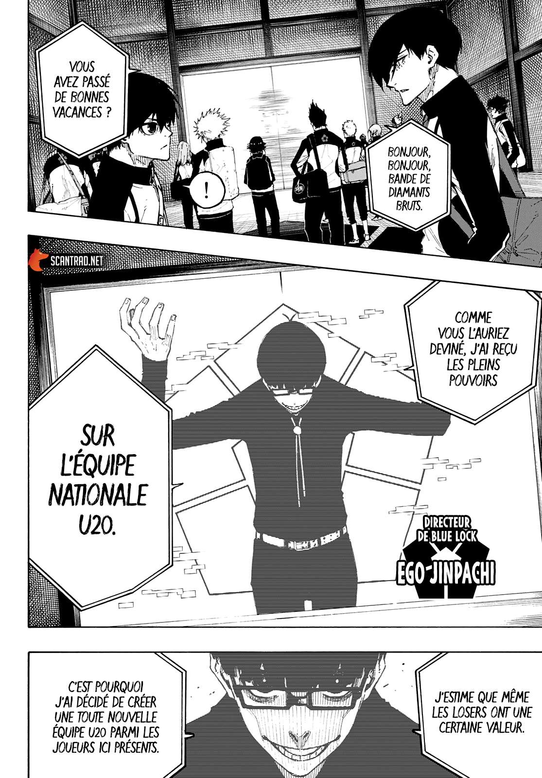 Read Blue Lock  fr Manga Online