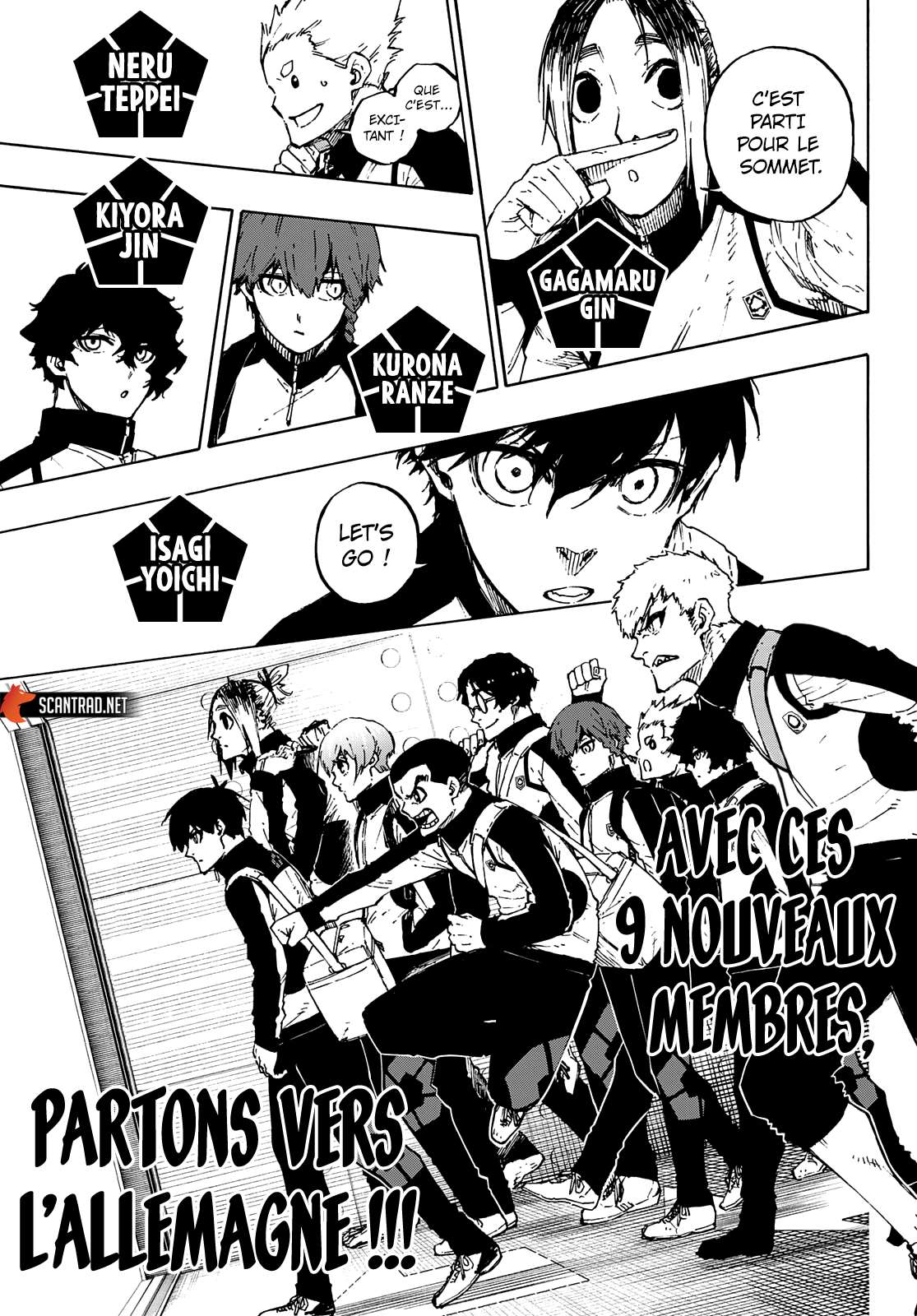 Read Blue Lock  fr Manga Online