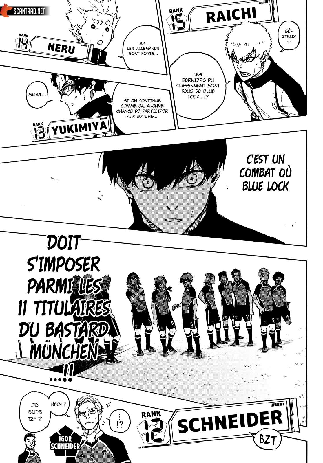 Read Blue Lock  fr Manga Online