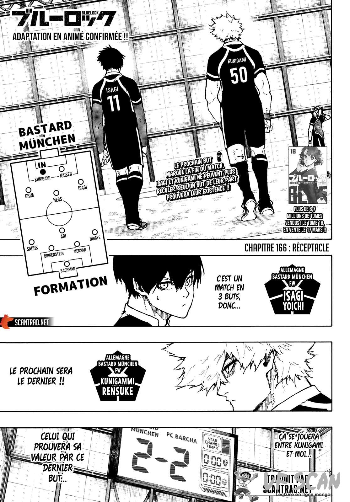 Read Blue Lock  fr Manga Online