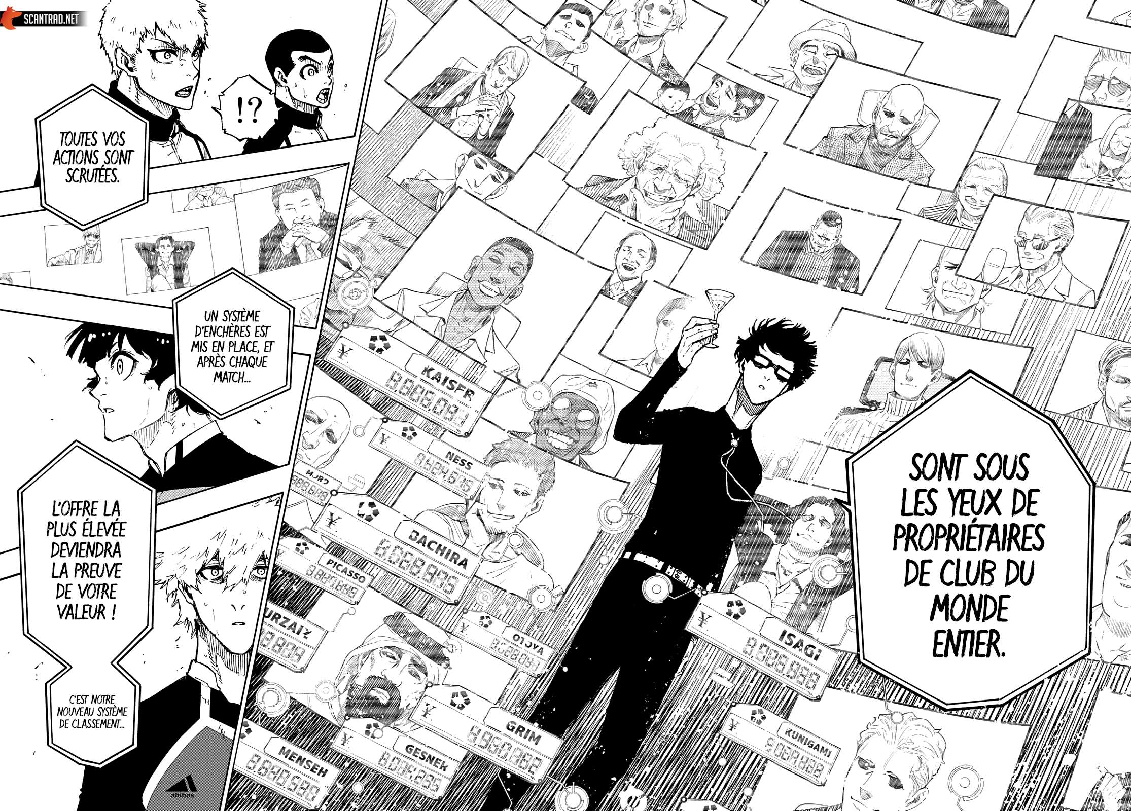 Read Blue Lock  fr Manga Online