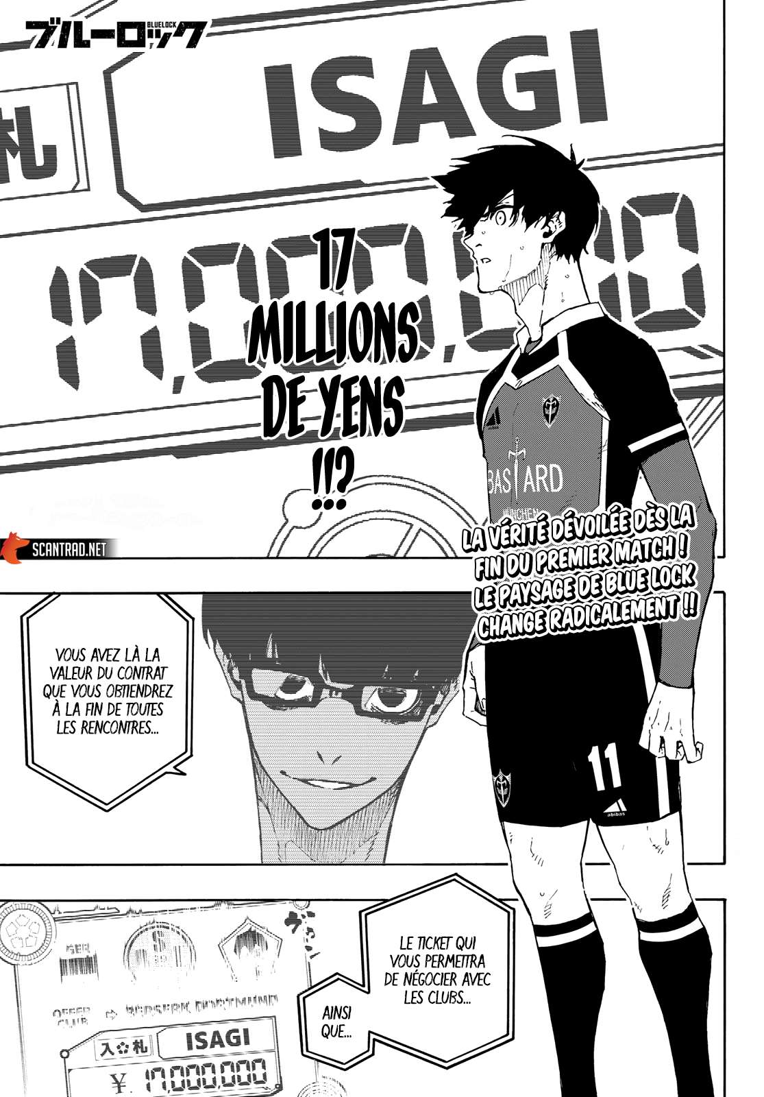 Read Blue Lock  fr Manga Online