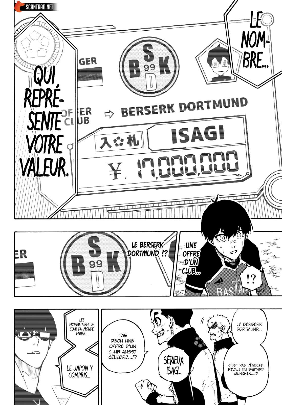 Read Blue Lock  fr Manga Online