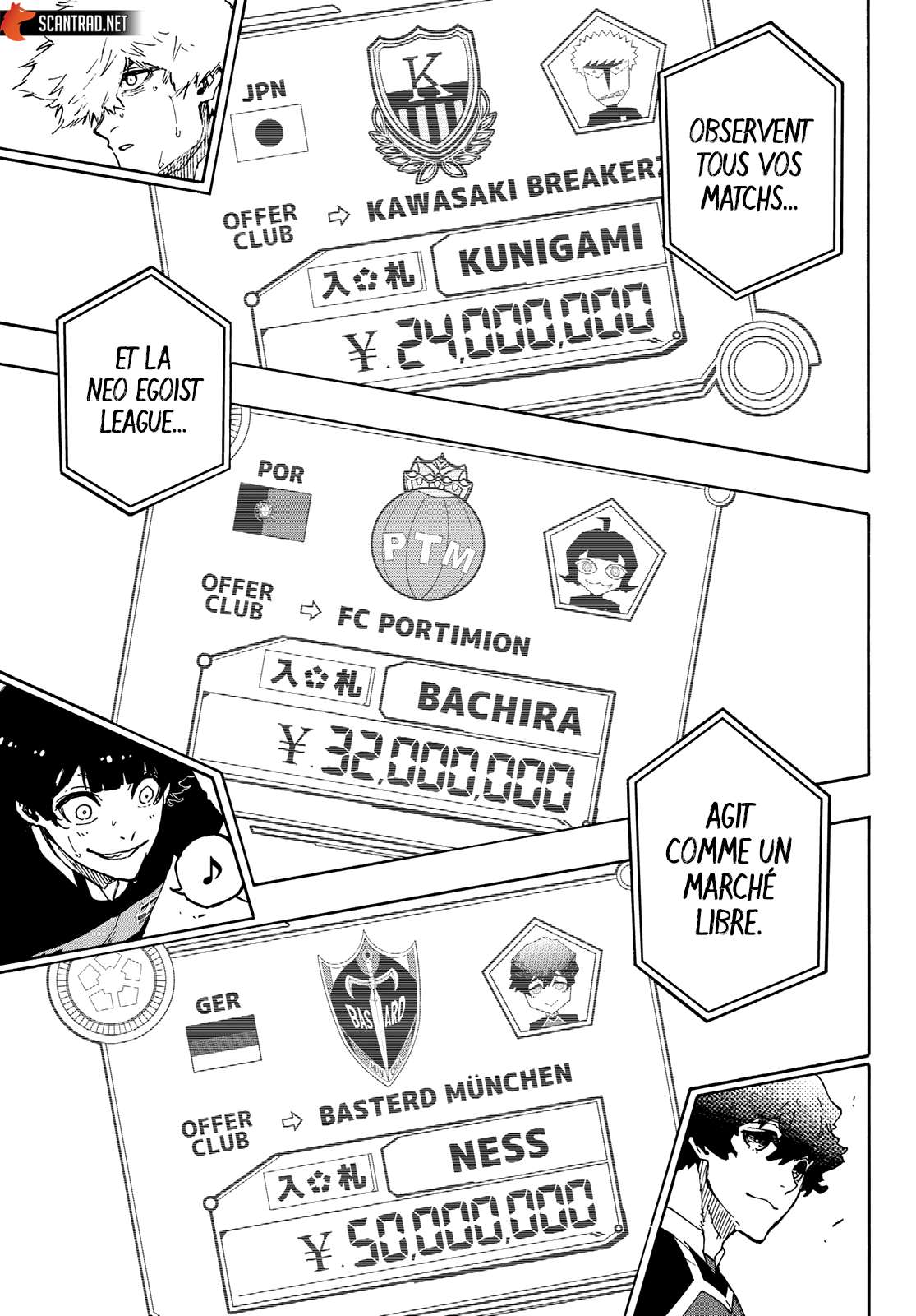 Read Blue Lock  fr Manga Online