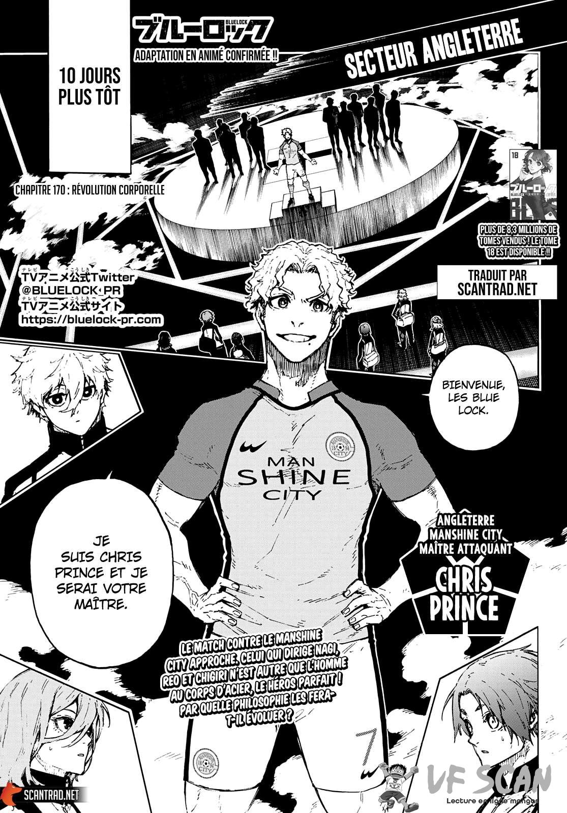 Read Blue Lock  fr Manga Online