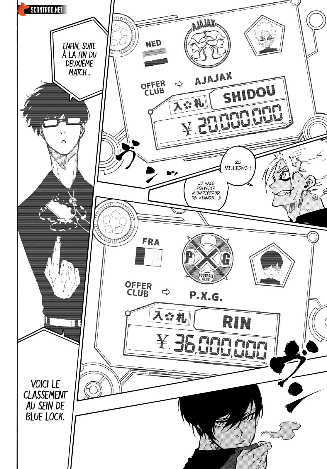 Read Blue Lock  fr Manga Online