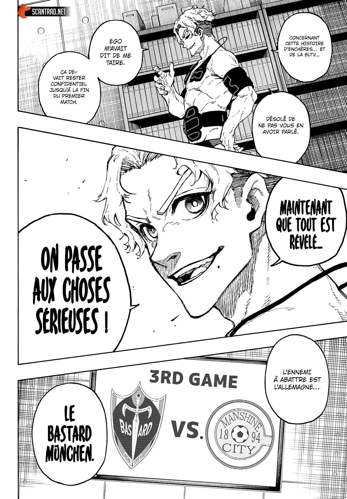 Read Blue Lock  fr Manga Online