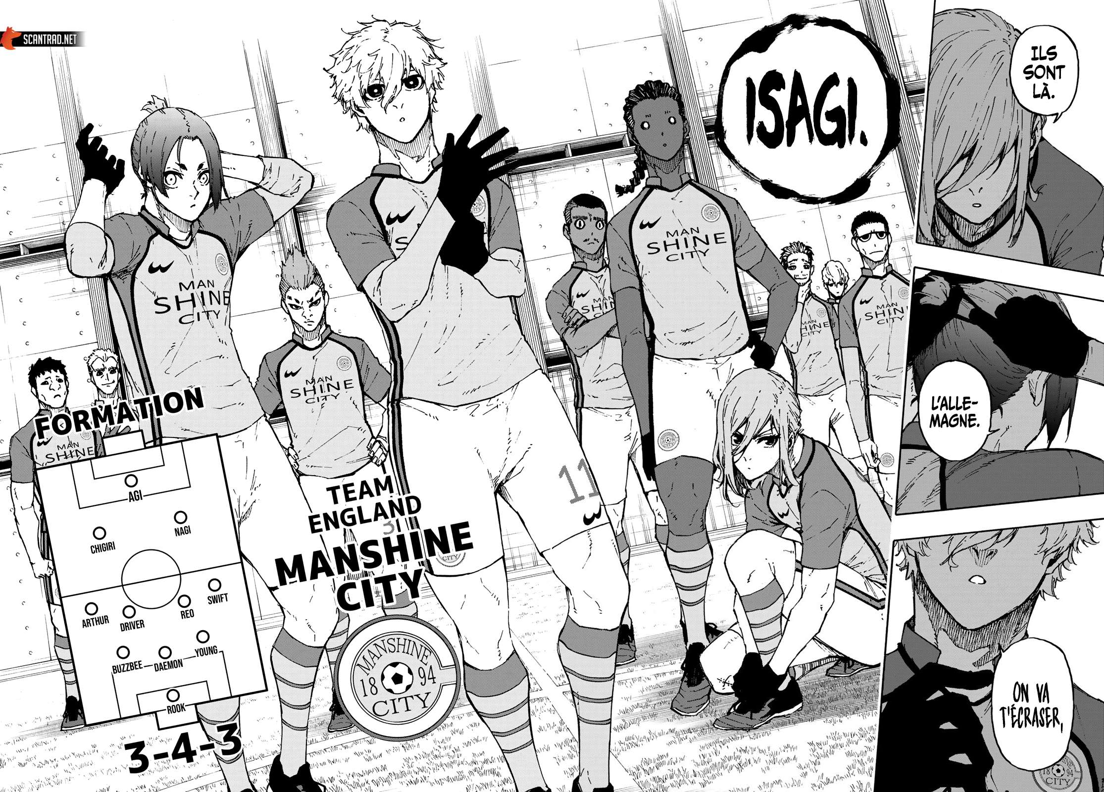 Read Blue Lock  fr Manga Online