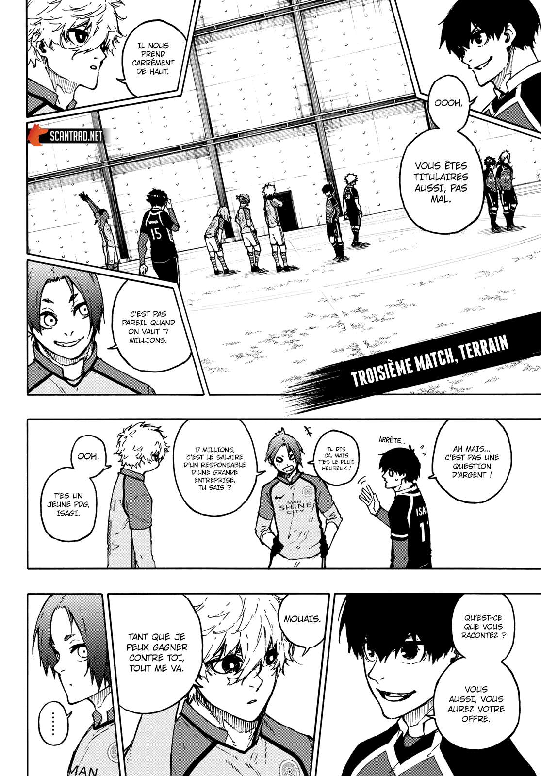 Read Blue Lock  fr Manga Online