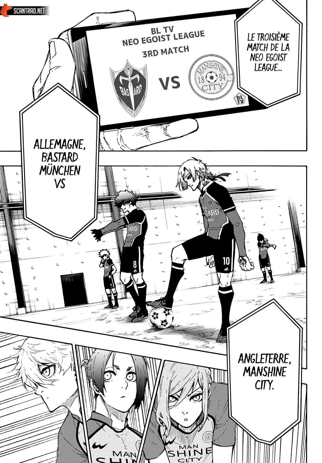 Read Blue Lock  fr Manga Online