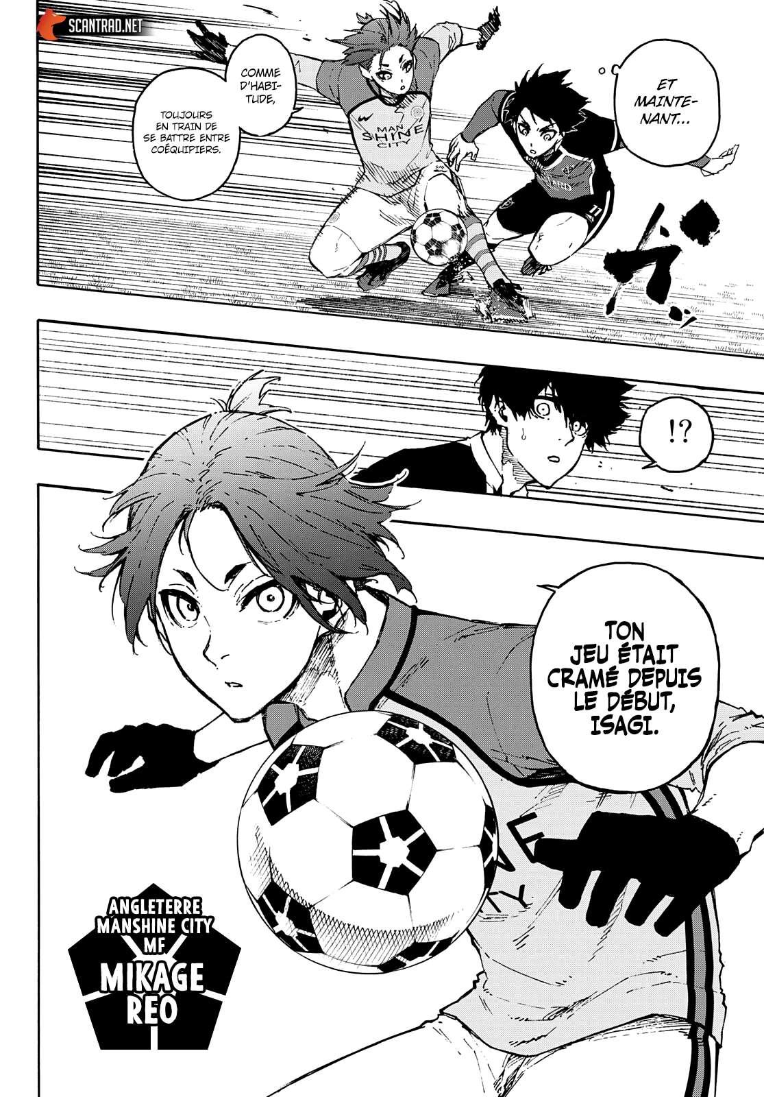 Read Blue Lock  fr Manga Online