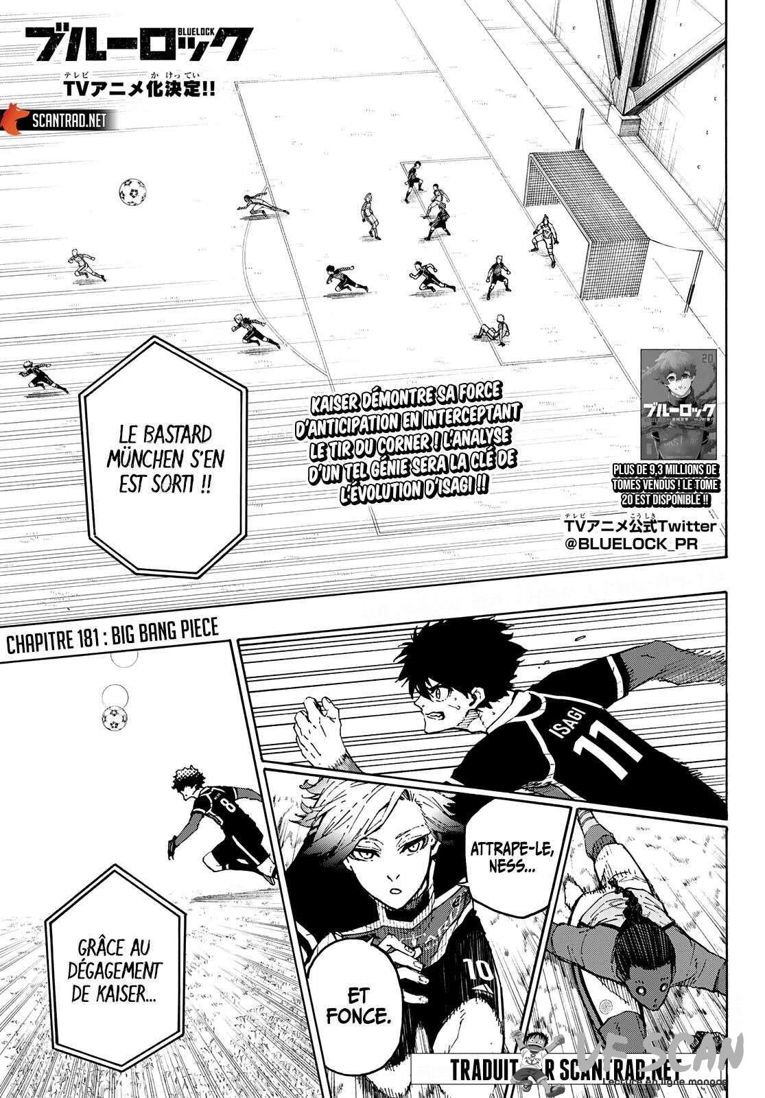 Read Blue Lock  fr Manga Online