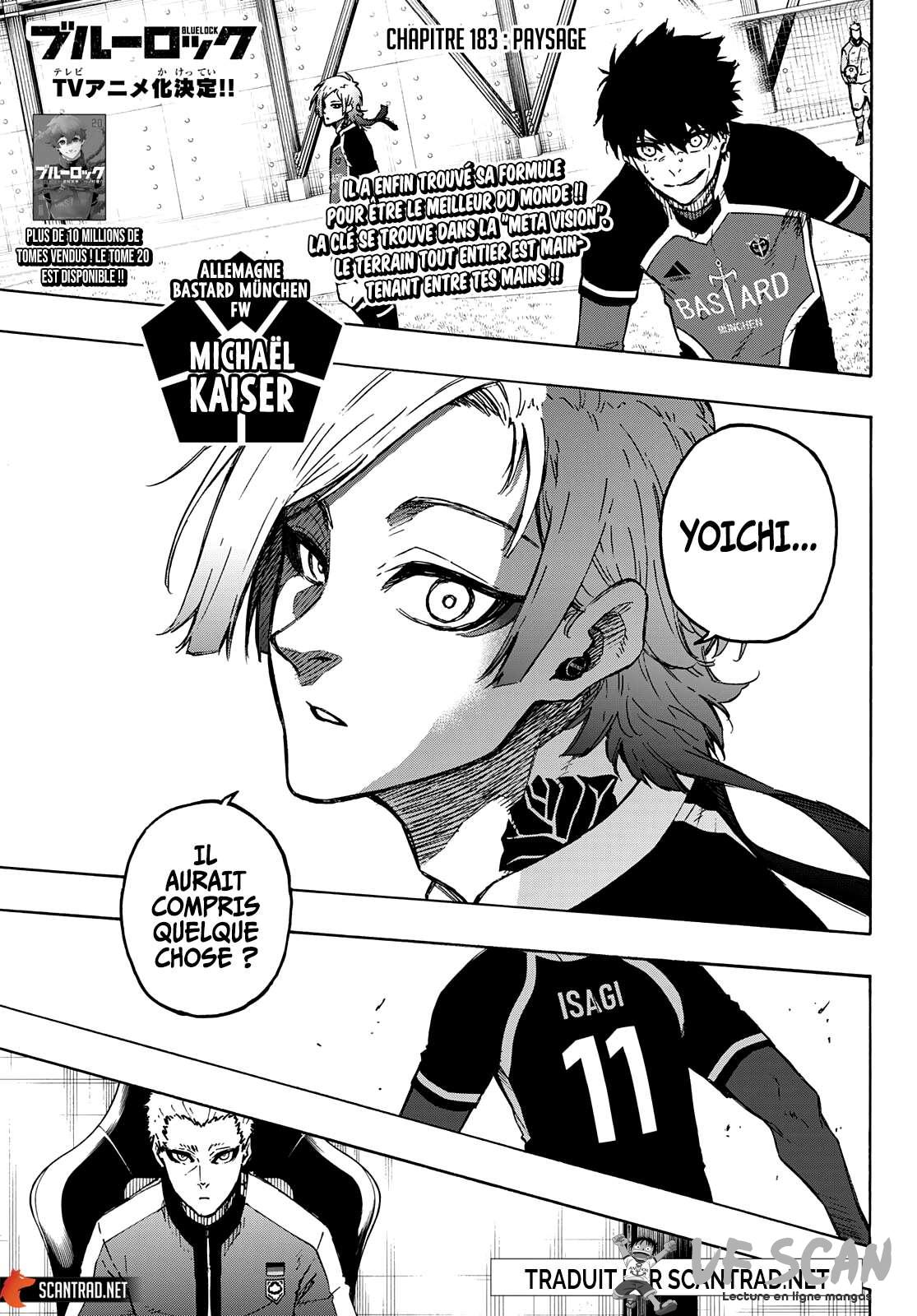 Read Blue Lock  fr Manga Online