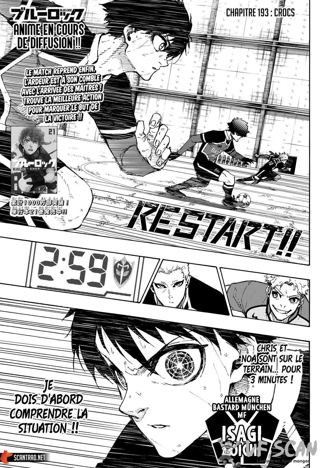 Read Blue Lock  fr Manga Online