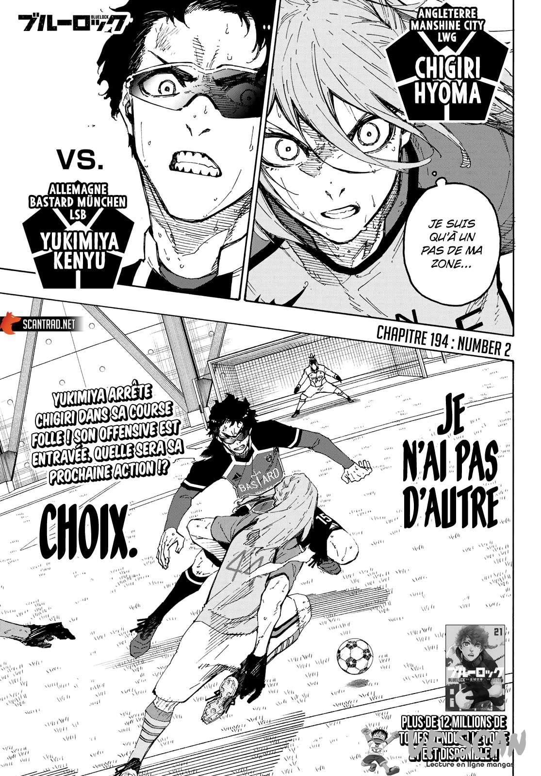 Read Blue Lock  fr Manga Online
