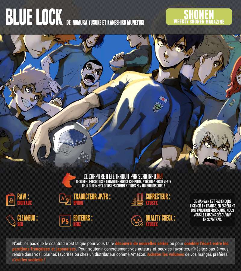 Read Blue Lock  fr Manga Online