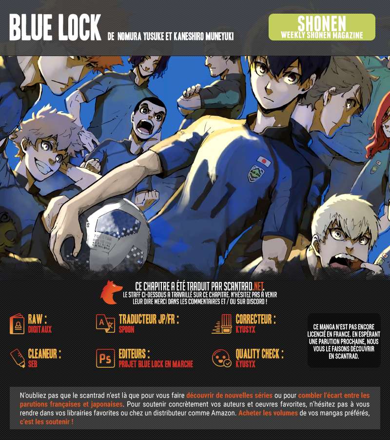 Read Blue Lock  fr Manga Online