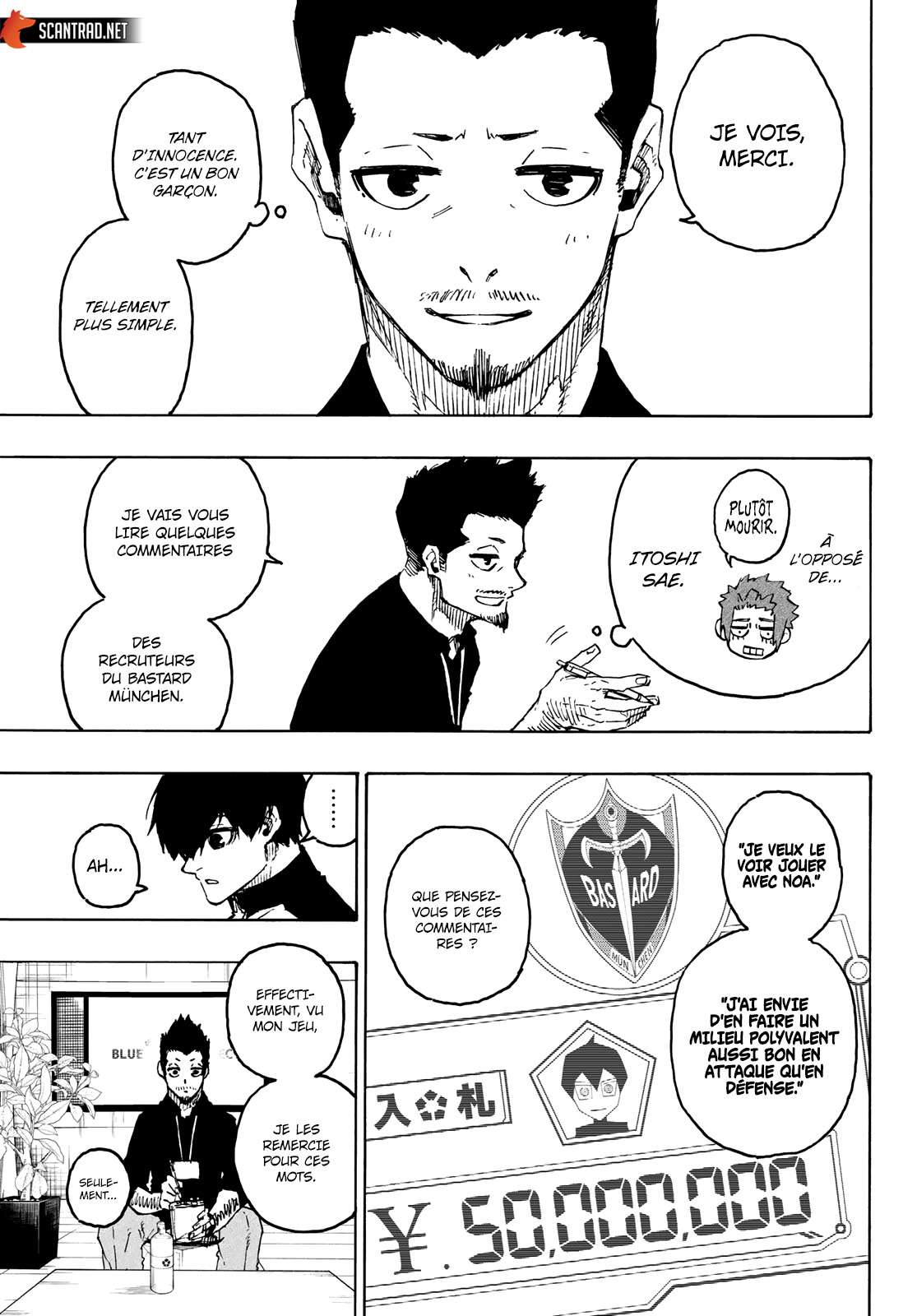 Read Blue Lock  fr Manga Online