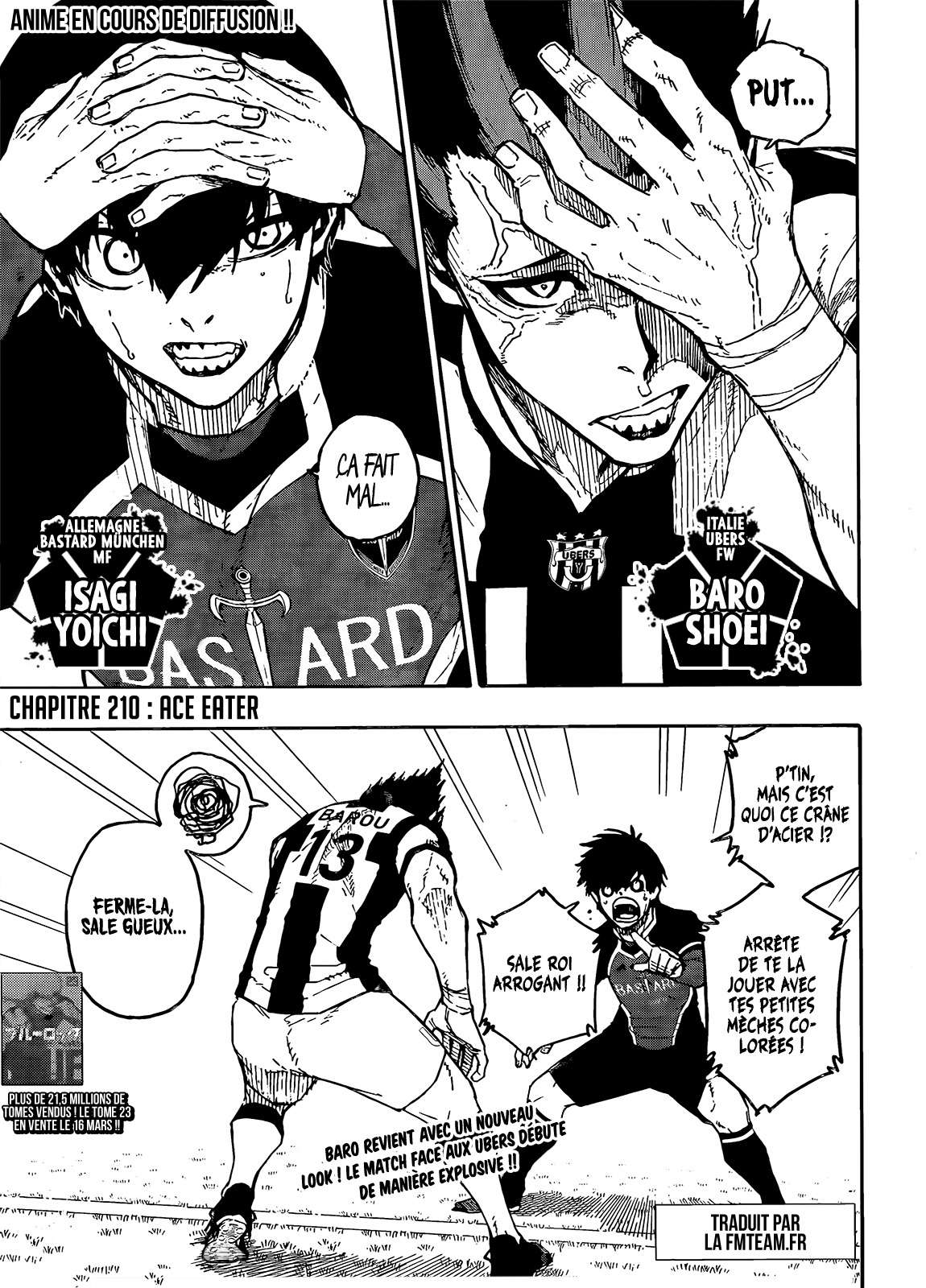 Read Blue Lock  fr Manga Online