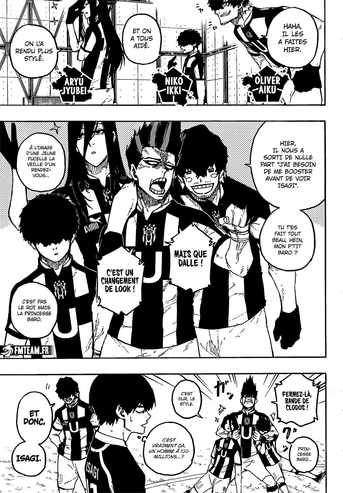 Read Blue Lock  fr Manga Online