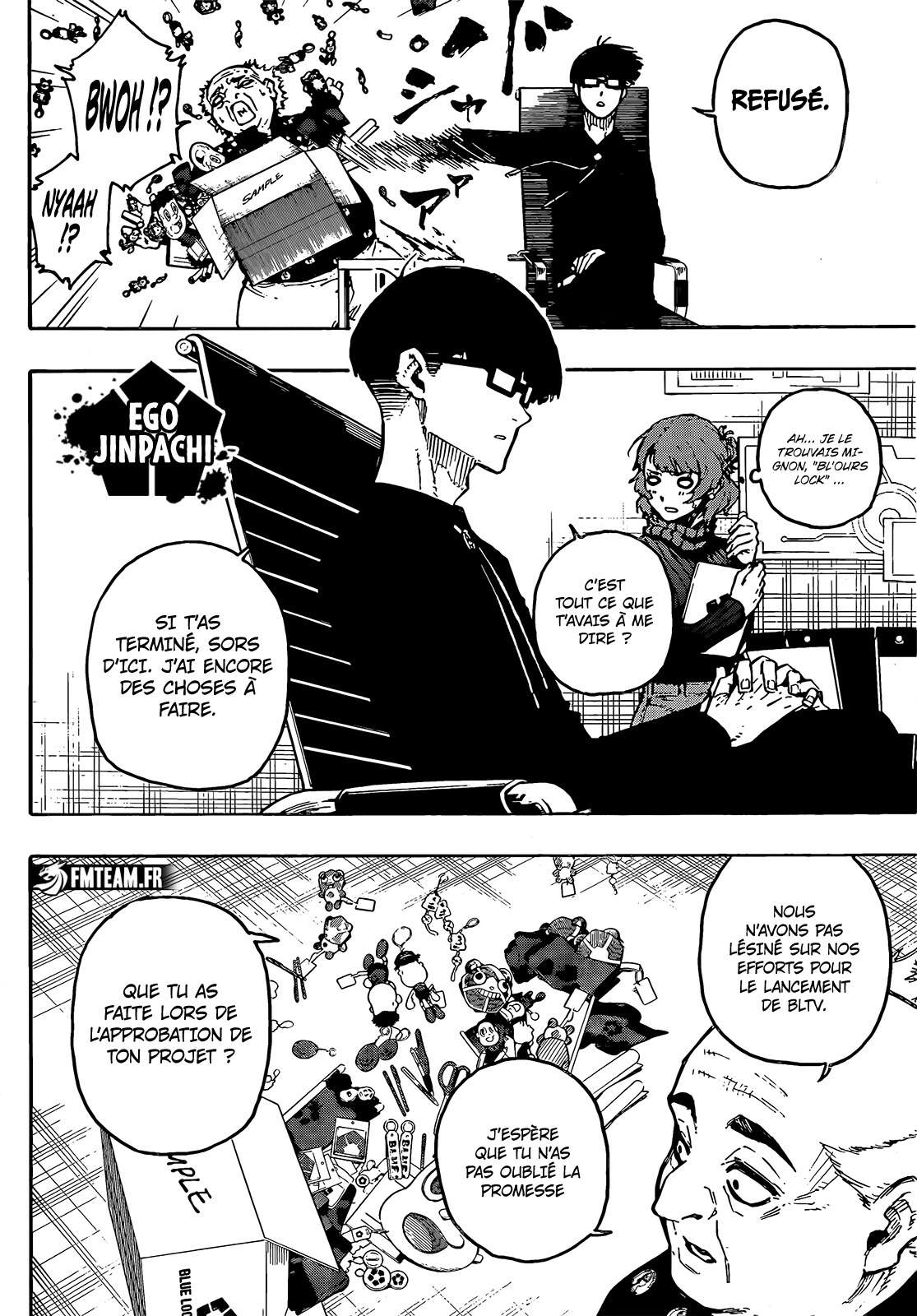 Read Blue Lock  fr Manga Online