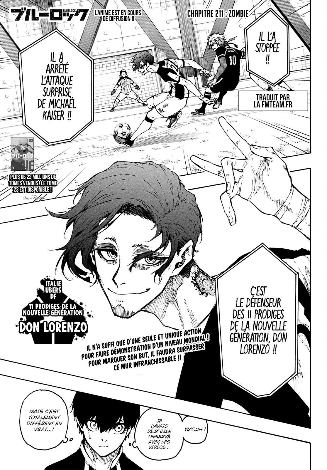 Read Blue Lock  fr Manga Online