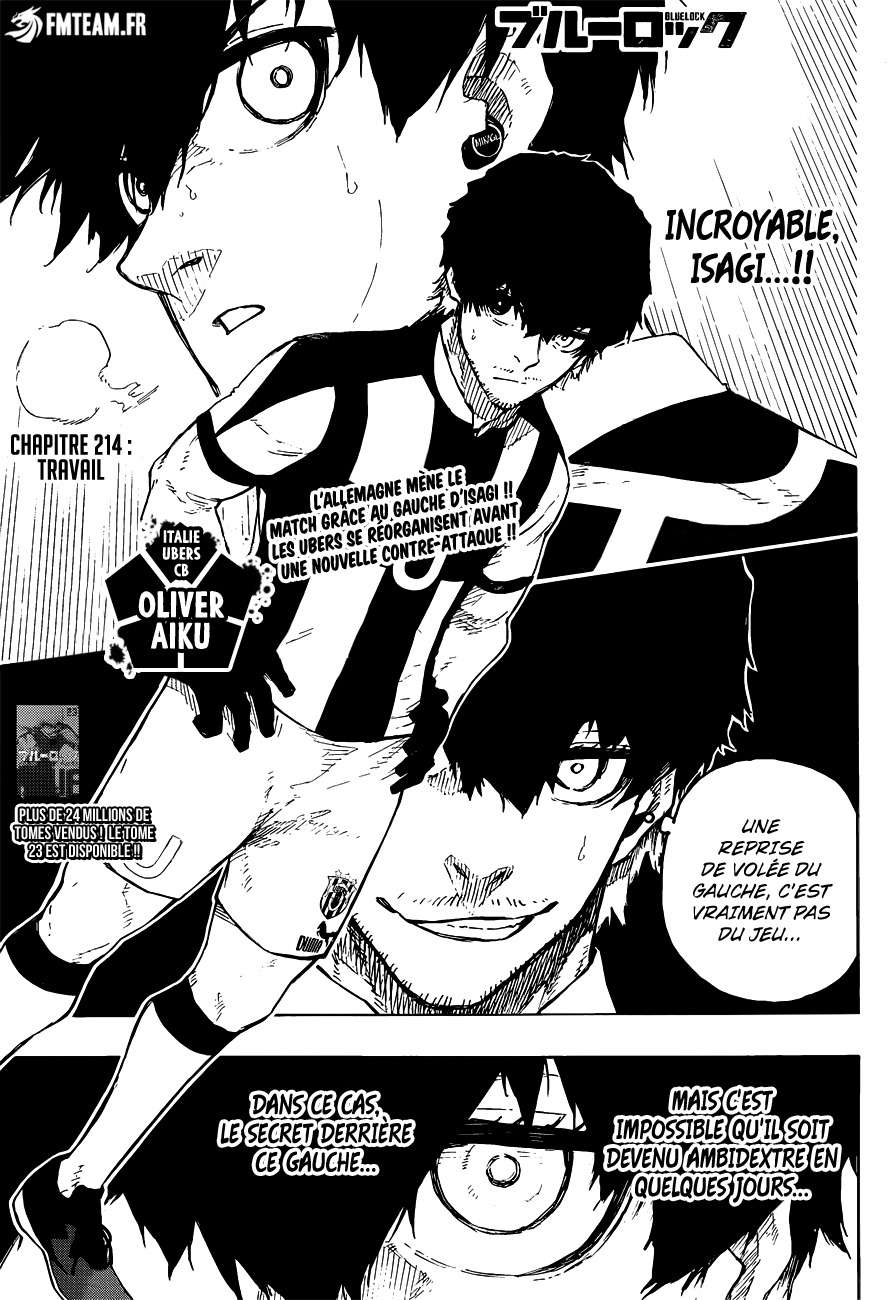 Read Blue Lock  fr Manga Online