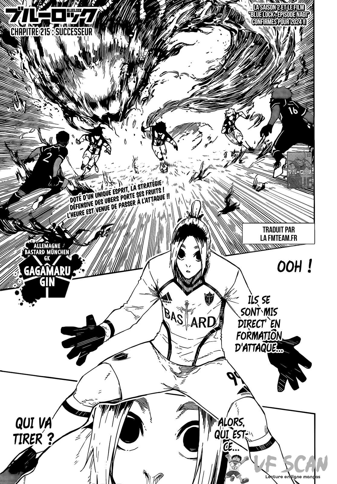 Read Blue Lock  fr Manga Online