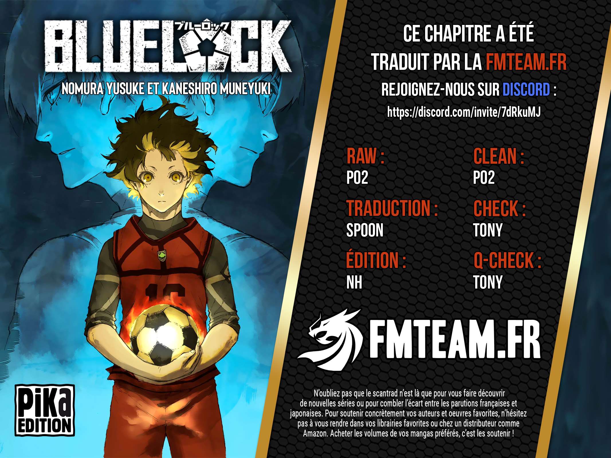 Read Blue Lock  fr Manga Online