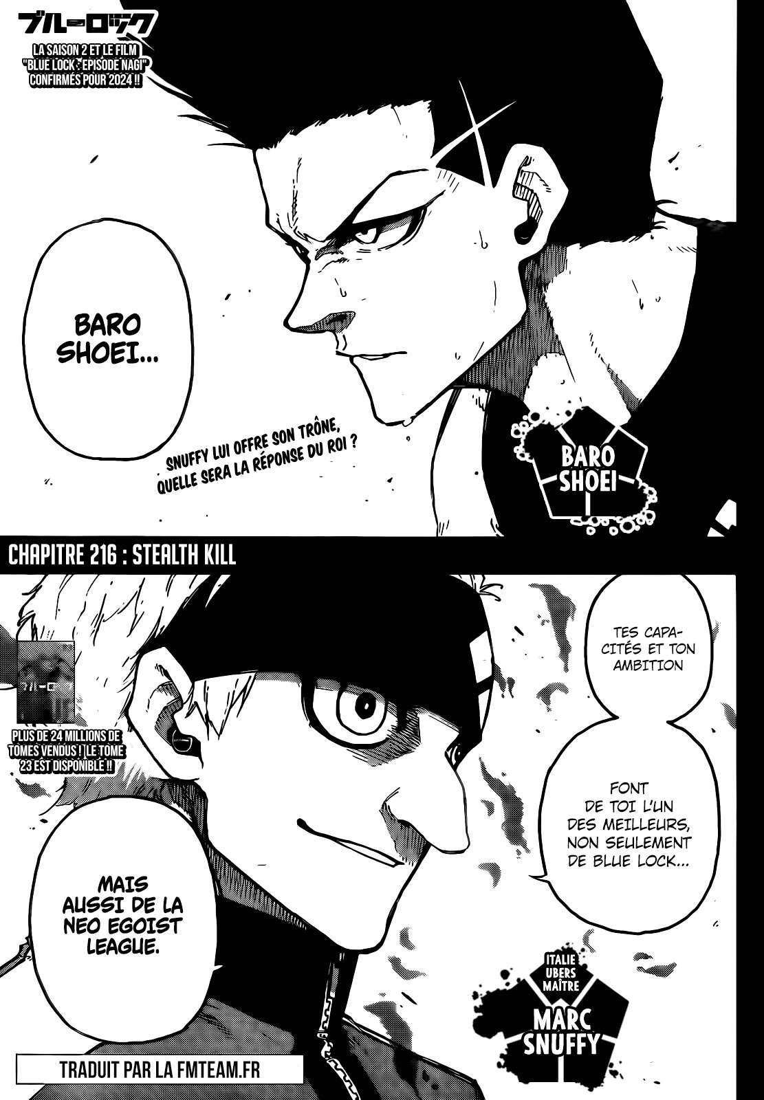 Read Blue Lock  fr Manga Online