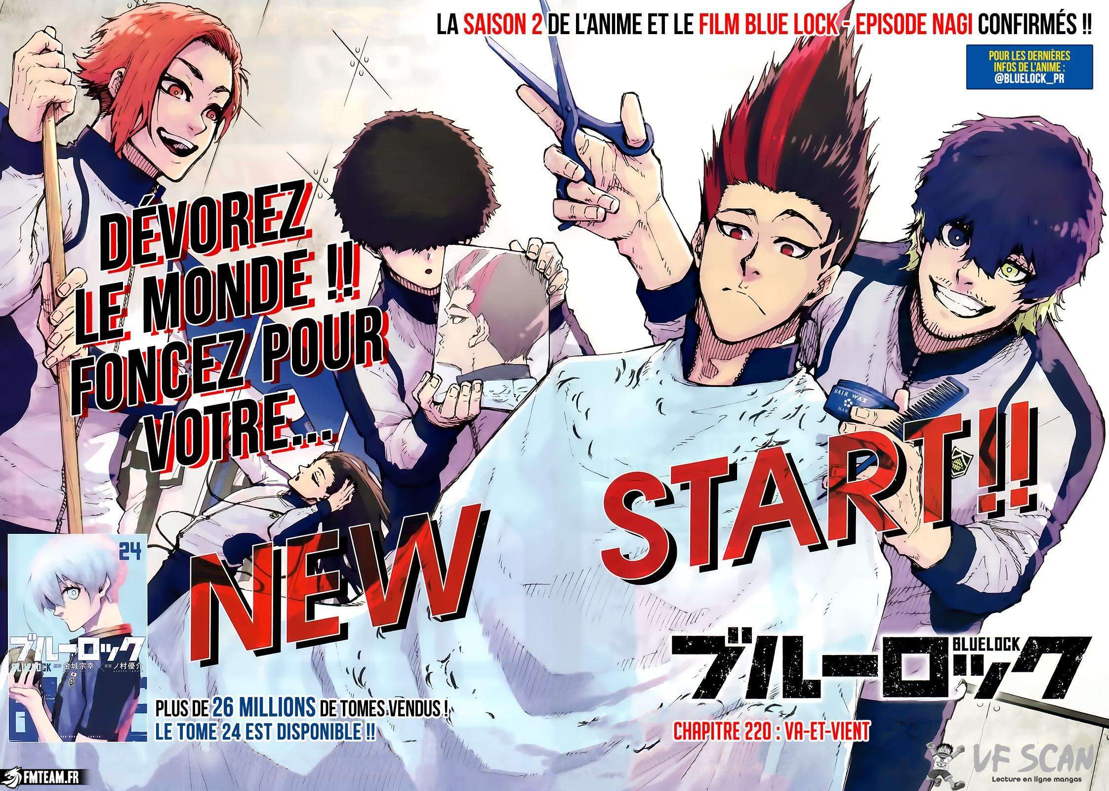 Read Blue Lock  fr Manga Online