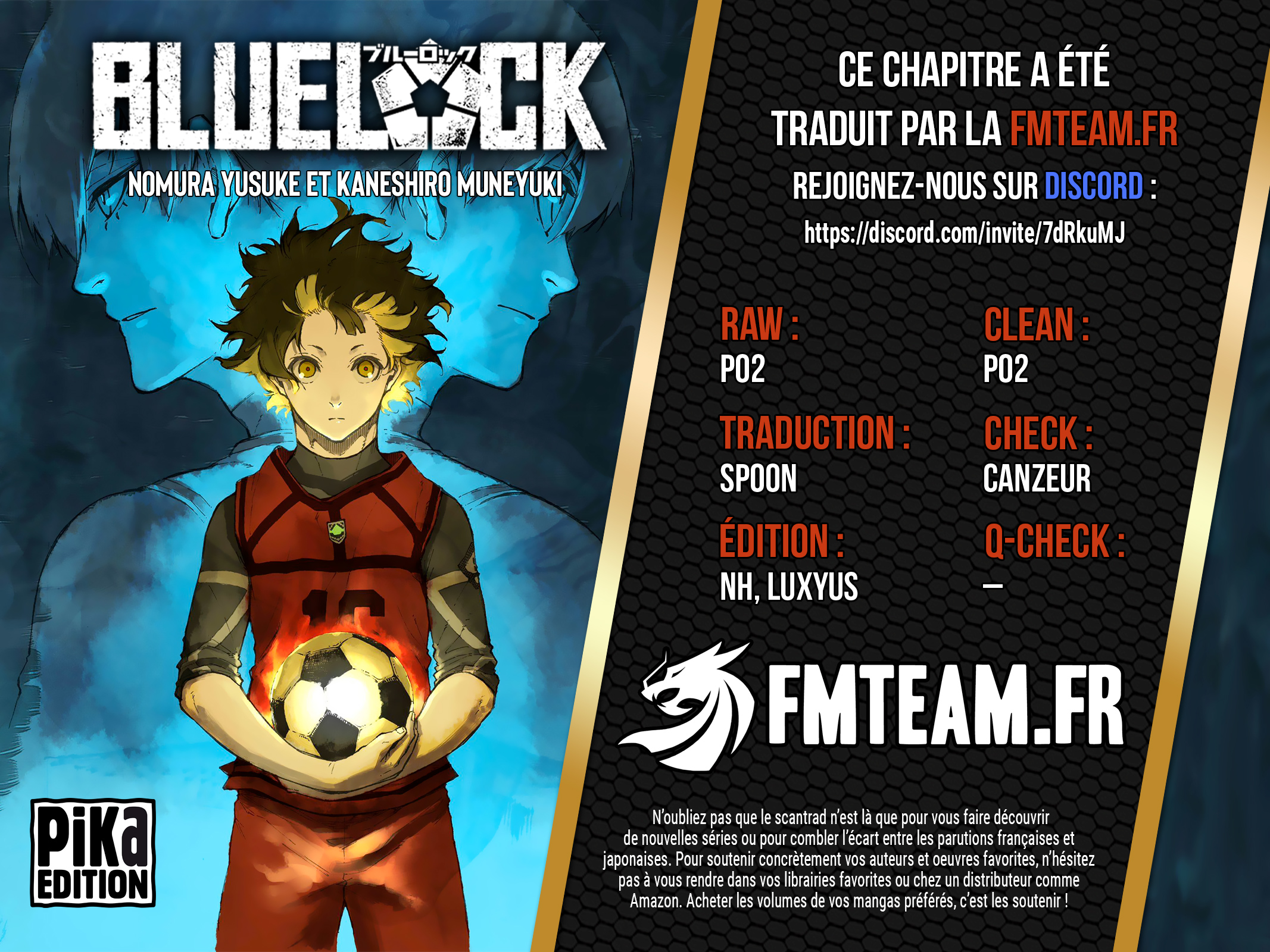 Read Blue Lock  fr Manga Online