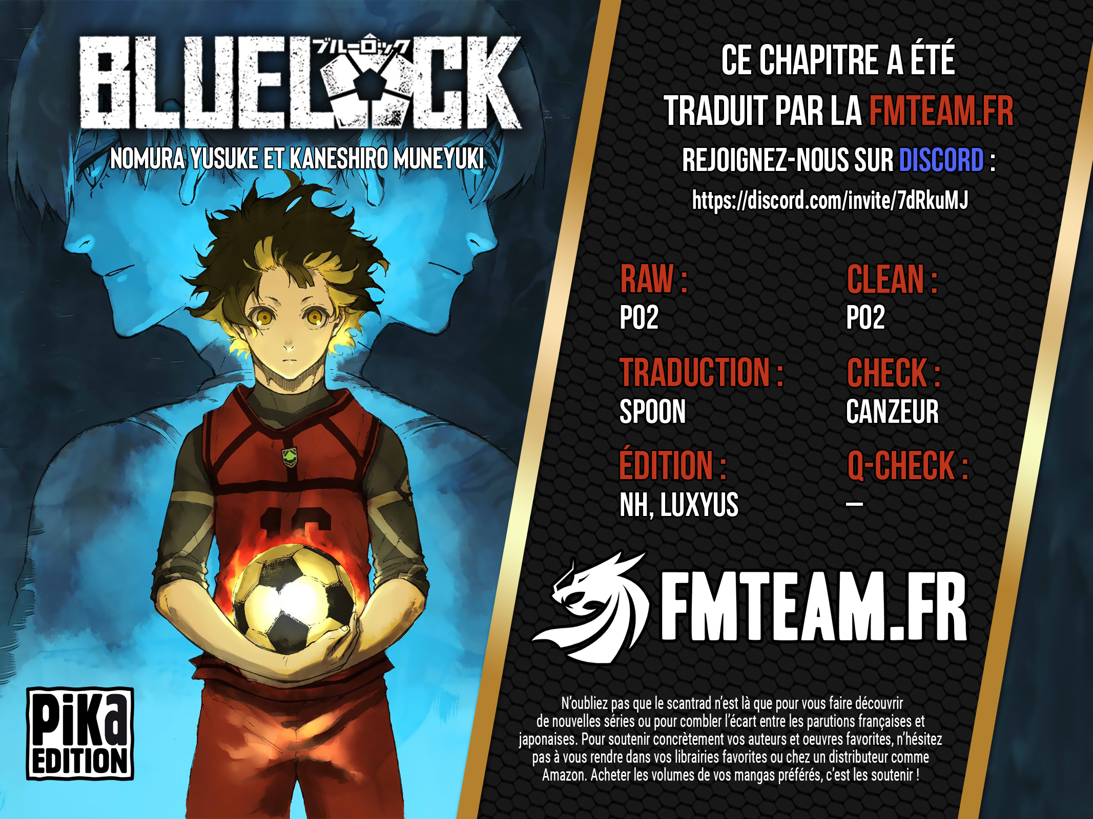 Read Blue Lock  fr Manga Online