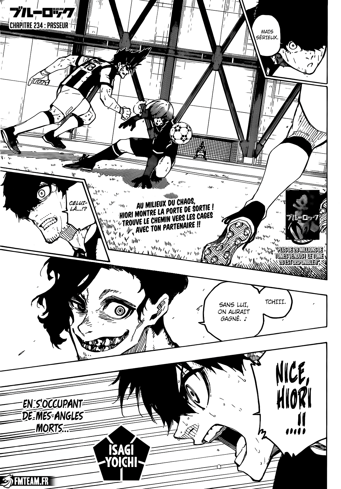 Read Blue Lock  fr Manga Online