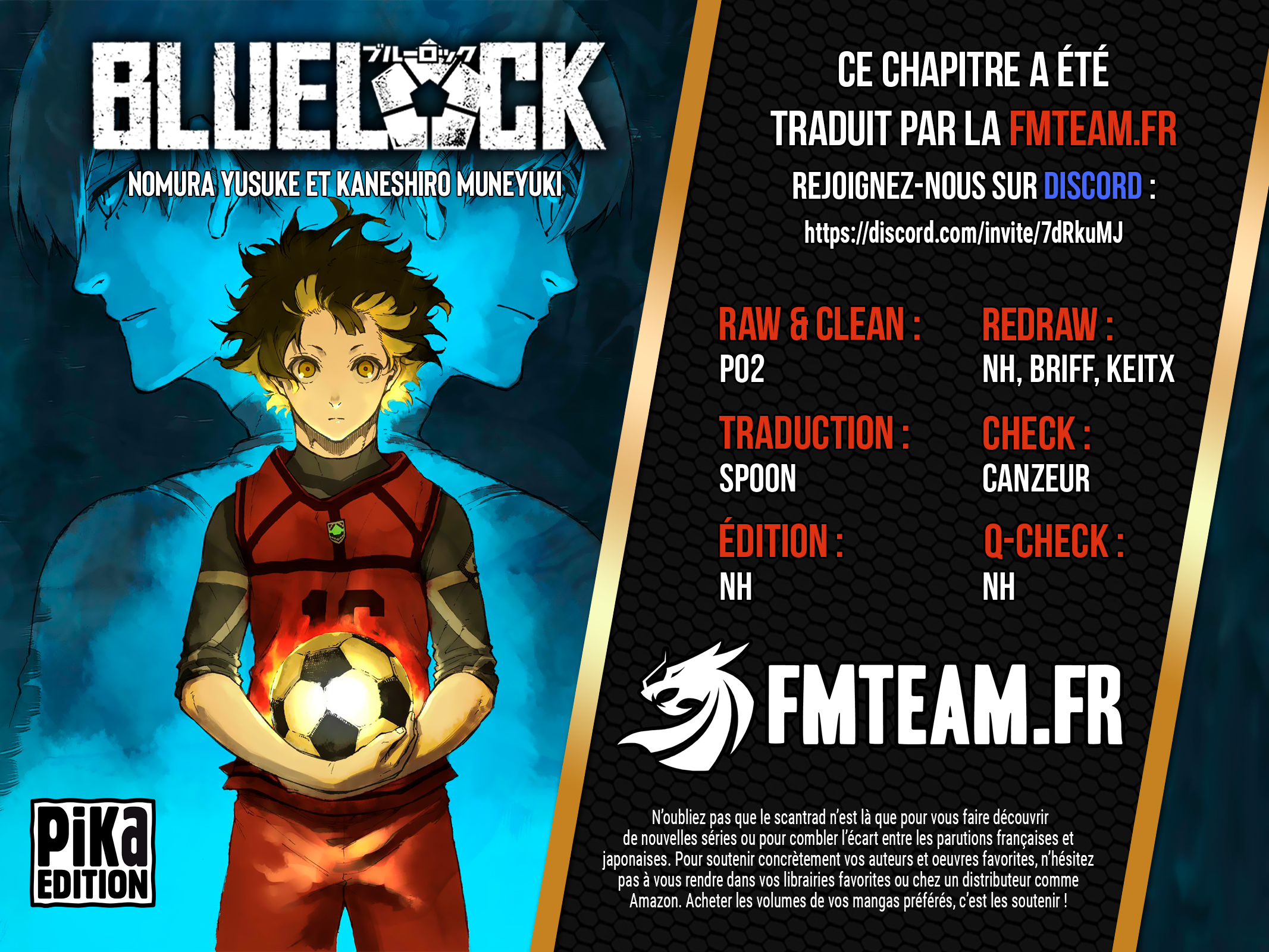 Read Blue Lock  fr Manga Online
