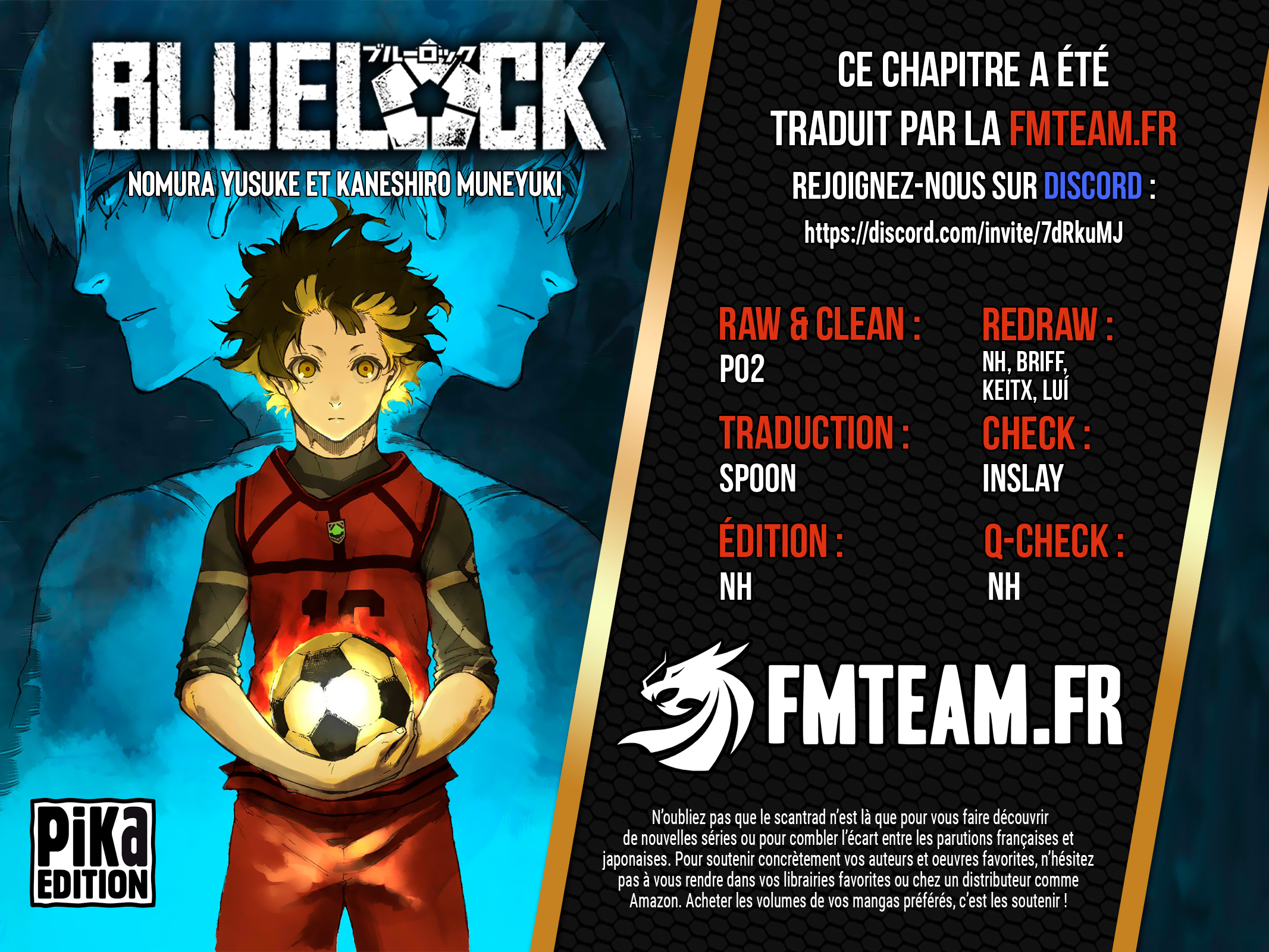 Read Blue Lock  fr Manga Online