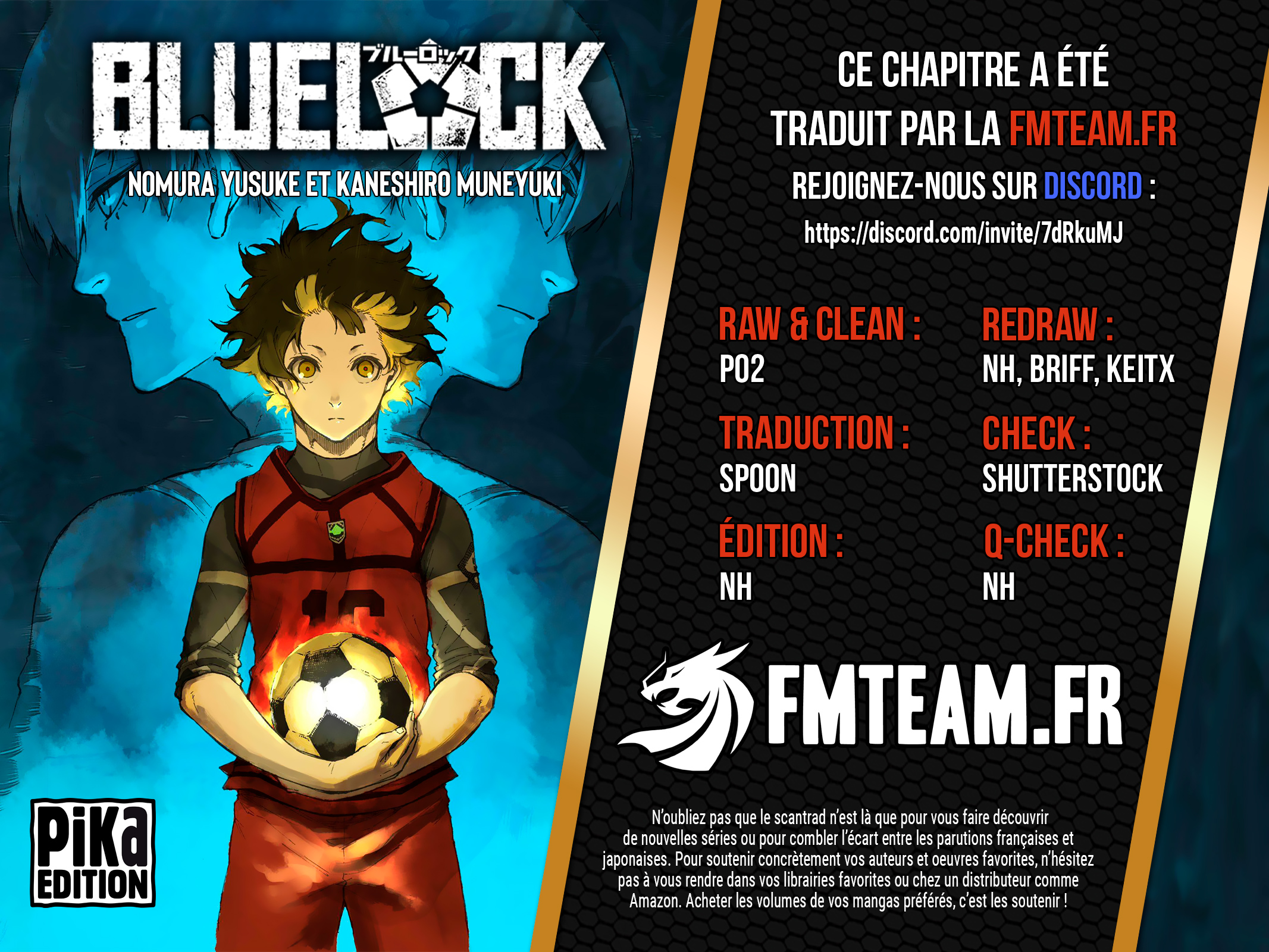 Read Blue Lock  fr Manga Online