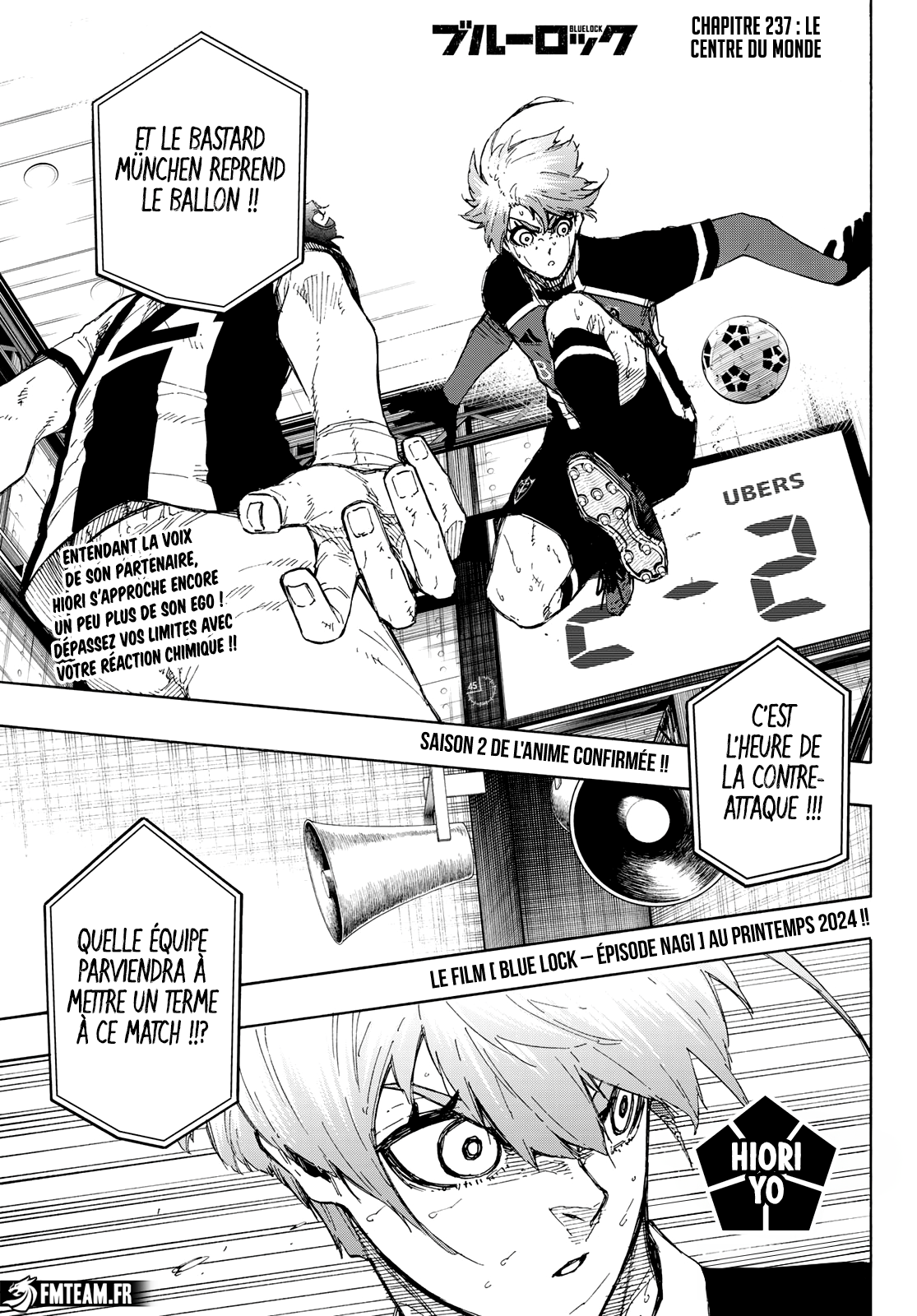 Read Blue Lock  fr Manga Online