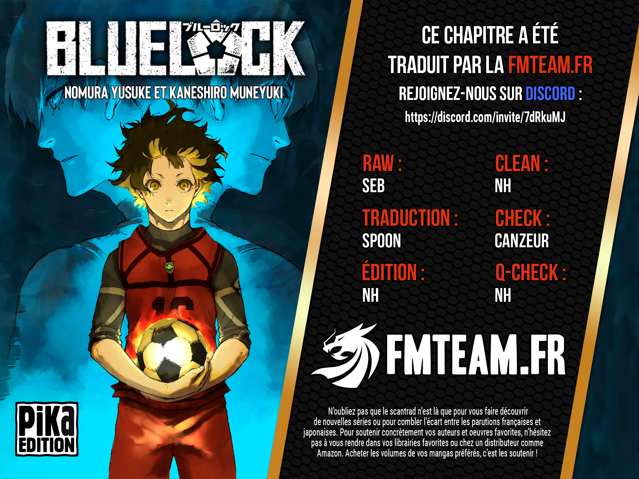 Read Blue Lock  fr Manga Online