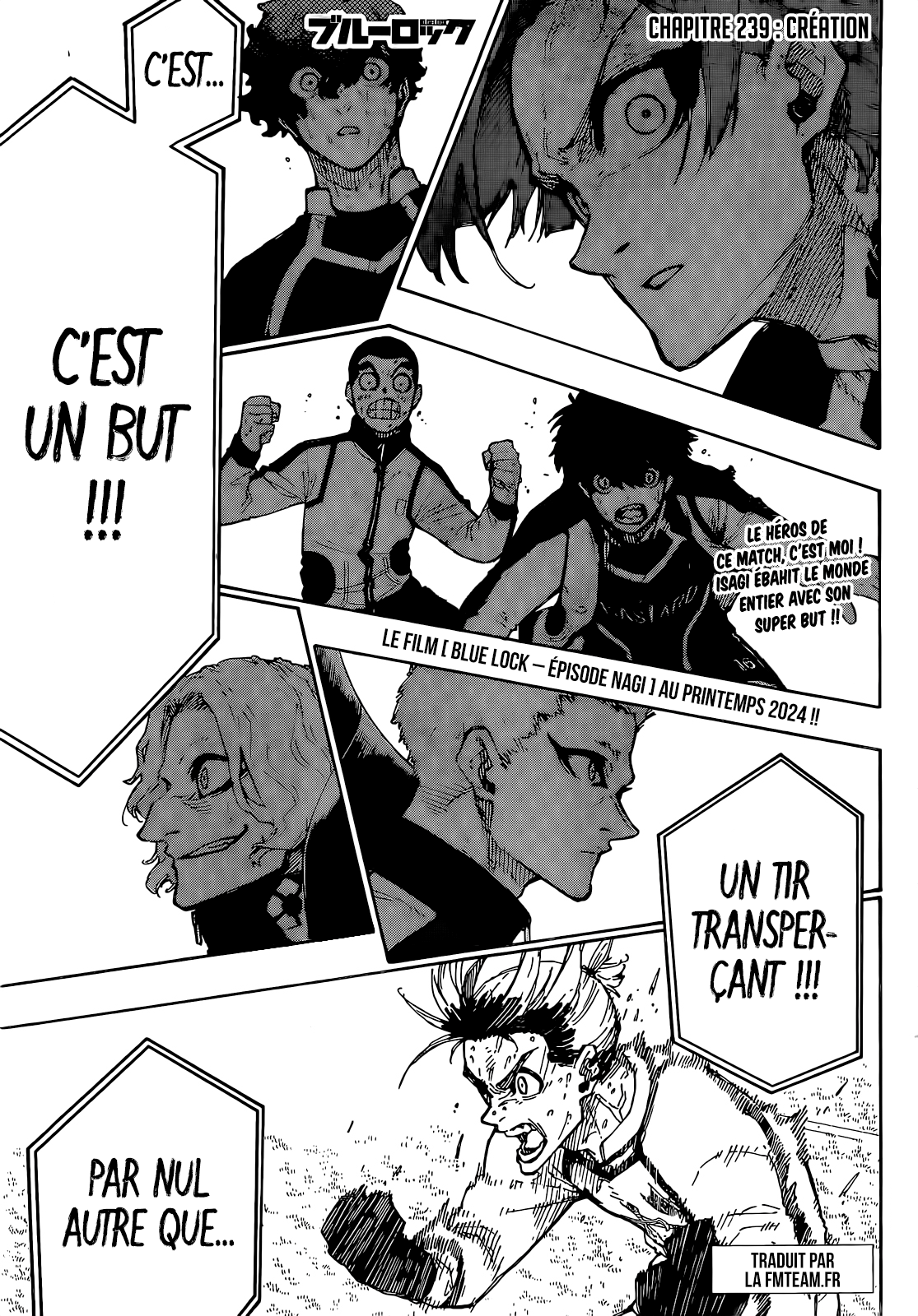 Read Blue Lock  fr Manga Online