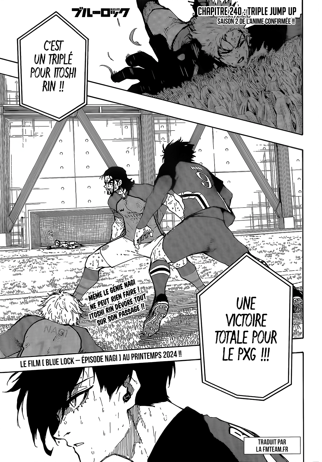 Read Blue Lock  fr Manga Online